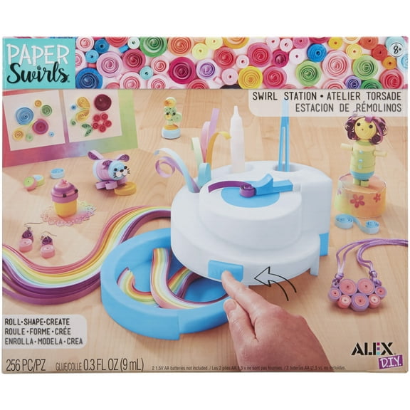 DIY Paper Swirls Swirl Station-