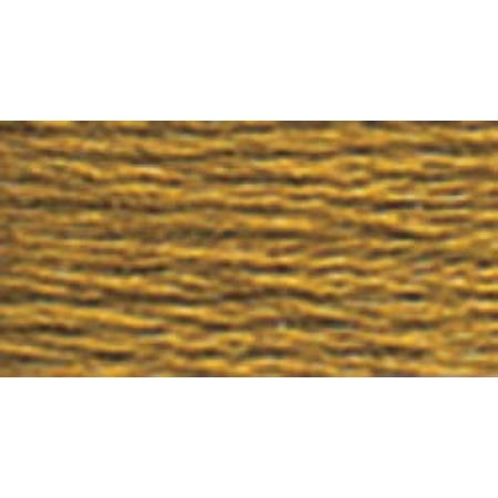UPC: 0077540810826 | DMC Six-Strand Embroidery Floss – #167 Very Dark Yellow Beige