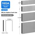 thumbnail image 2 of Grapas SimCos SCW577 calibre 16 corona 7/16" galvanizadas, 2 of 4