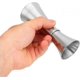 thumbnail image 4 of Stainless Steel Mixing Horn Measuring Cup Multifunctional Thickened Design Wide Opening Glossy Appearance Easy To Clean (Silver), 4 of 5