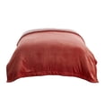 thumbnail image 5 of HomeRoots 531192 Fuchsia Knitted Polyester Solid Color Plush Throw Blanket, 5 of 5