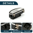 thumbnail image 4 of Unique Bargains HVAC Blower Motor Resistor No.68224171AA for Chrysler 300 2014-2017 Black, 4 of 6