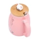 thumbnail image 3 of Strnek Taza de cerámica, Taza de cerámica de Gato Encantador con Cuchara y Tapa Café Agua Leche Taza de té para Drinkware Regalo Domitorio Oficina Uso en el hogar(01) Ecomeon  no, 3 of 6