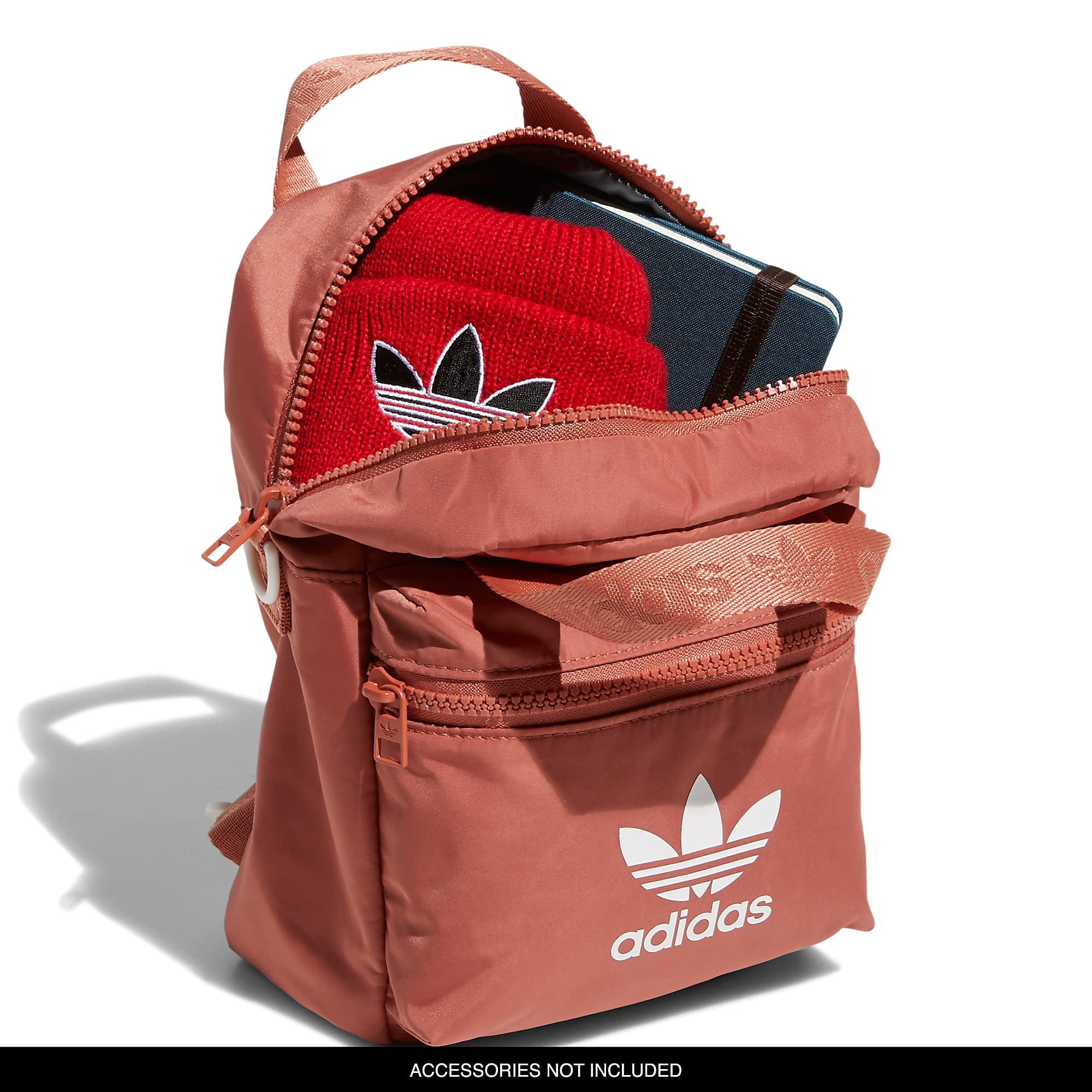 adidas Originals Micro Backpack Small Mini Travel Bag Magic Earth Red White One Size Walmart