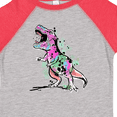 thumbnail image 4 of Inktastic Graffiti Paint Splatter T-Rex Boys or Girls Toddler T-Shirt, 4 of 5