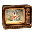 thumbnail image 2 of HILABEE Christmas Scene Music Box Gift Xmas Ornament for Bedroom Indoor Dining Table Snowman, 2 of 9