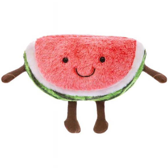 Creative fruit plush toy watermelon doll Cherry Doll Apple Doll Claw Machine Doll Activity Gift Watermelon