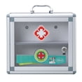 thumbnail image 4 of Alloy Aluminum Alloy First Aid Kit Wall Mounted Medicine Box Portable First Aid Case, 4 of 5