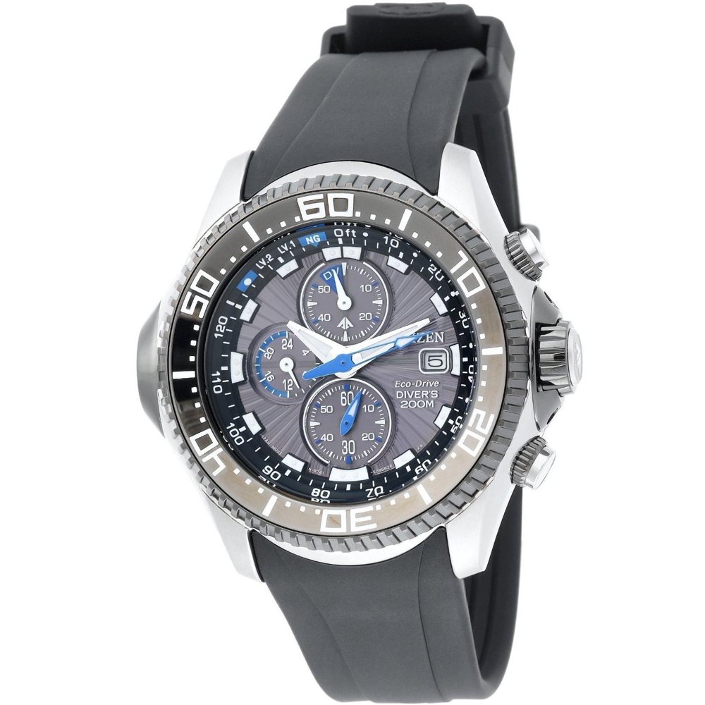 CITIZEN Citizen Men's Eco Drive Diver's Depth Meter Watch BJ211507E