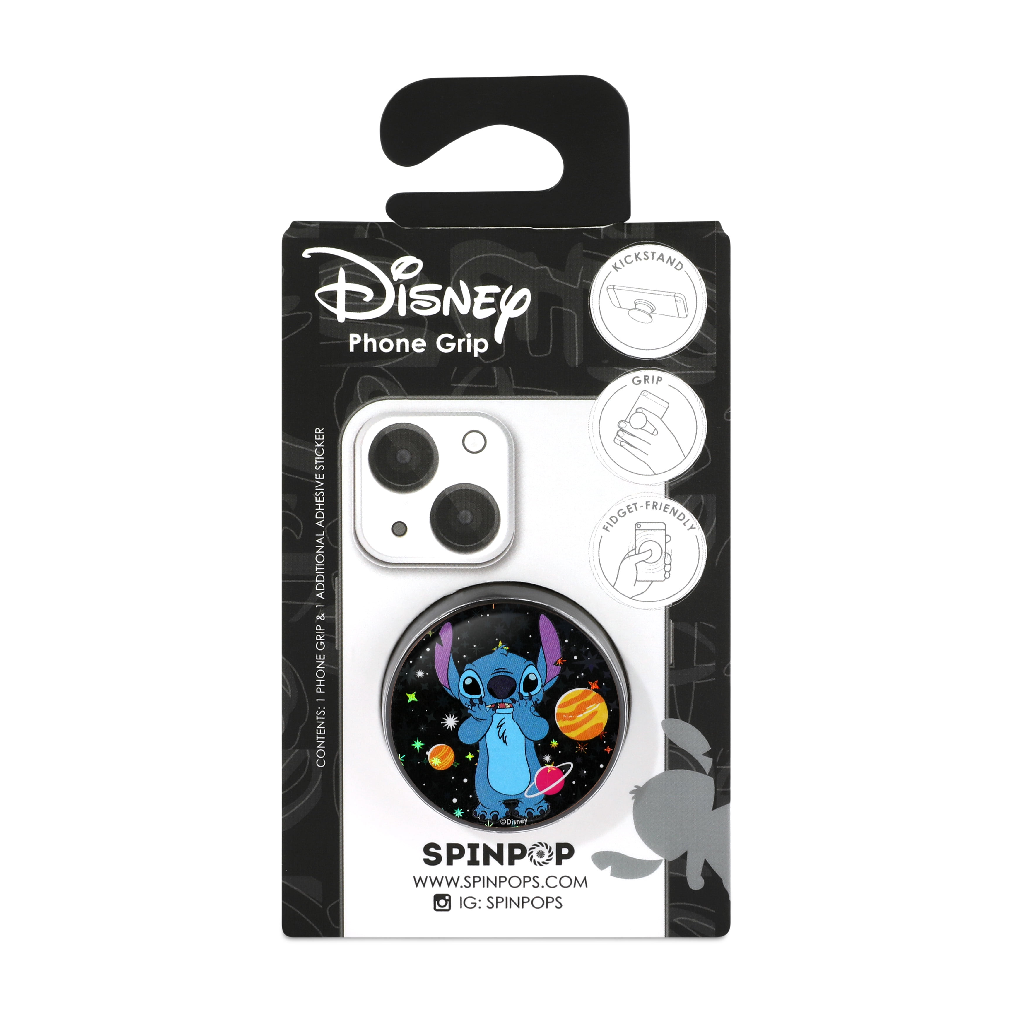 Disney Phone Grip - Stitch Space Holo