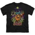 thumbnail image 2 of Scooby-Doo And Shaggy Chased By Monsters Kids T Shirt (Small) for Youth Toddler Boys and Girls, Black, 2 of 5