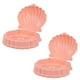 thumbnail image 5 of 2 PCS Bandejas de jabón Forma de concha de mar Platos de jabón Platos de jabón de plástico Recipientes de jabón, 5 of 6