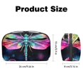 thumbnail image 5 of Dragonfly Waterproof Oxford Fabric Storage Case with Charger Pouch, Small Portable Storage Box, and Cable Organizer Travel - 5.9x9.44x3.14 in, 5 of 6