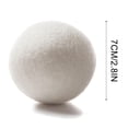 thumbnail image 3 of DPTALR Mouton Lot de 2/4 Balles de Séchage en Laine de Qualité Supérieure Réutilisables Assouplissant Naturel pour Tissu 7 cm, 3 of 9