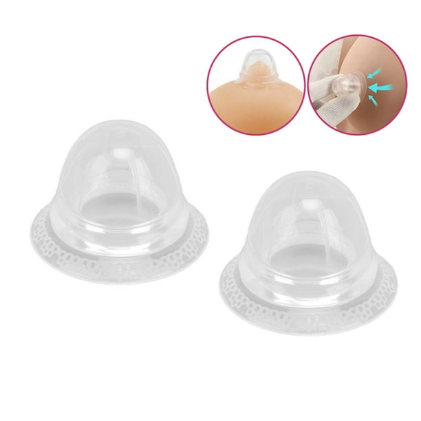 Corrector Del Pezón, Lactancia Materna de Extensor de Pezón Transparente de 2 piezas para el Hogar para Mujeres Emarazadas