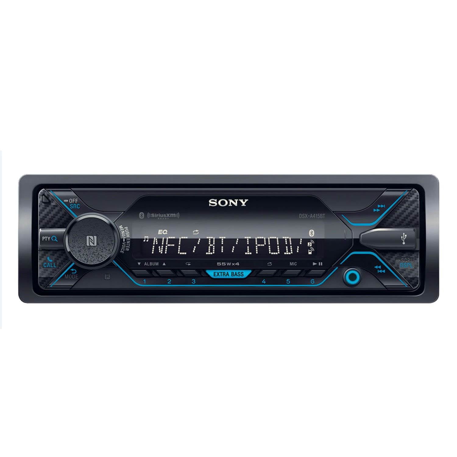 In de genade van Leggen G Sony DSXA415BT Digital Media Audio Receiver with Bluetooth & Satellite Radio  - Walmart.com