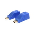thumbnail image 3 of axGear HDMI 1080P 30M Rallonge sur Ethernet LAN CAT5e CAT6 Câble Réseau Adaptateur 100 Pieds, 3 of 7