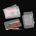thumbnail image 5 of LQQBOX 12 PCS A6 Binder Pockets 6 Holes Cash Envelopes for Budgeting, Clear Zipper Pouch Folders A6 Planner Inserts, Waterproof PVC Loose Leaf Filing Bags Plastic Money Coupon Sticky Notes Organizer, 5 of 7