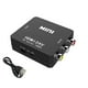 thumbnail image 1 of APICH Adaptador HDMI a RCA AV, Convertidor HDMI a RCA AV (Negro), 1 of 6