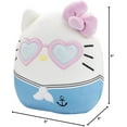 thumbnail image 3 of Squishmallows Original 8-Inch Hello Kitty Valentines Day Heart Glasses Plush- Official Jazwares Plush - Collectible Soft & Squishy Sailor Sanrio Stuffed Animal Toy - Gift for Kids, Girls & Boys, 3 of 4