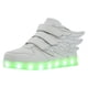 thumbnail image 1 of Zapatillas deportivas con luces LED REDARER para niño: zapatillas altas luminosas recargables por USB de 7 colores, para tallas de 2,5 a 3 años, 1 of 5