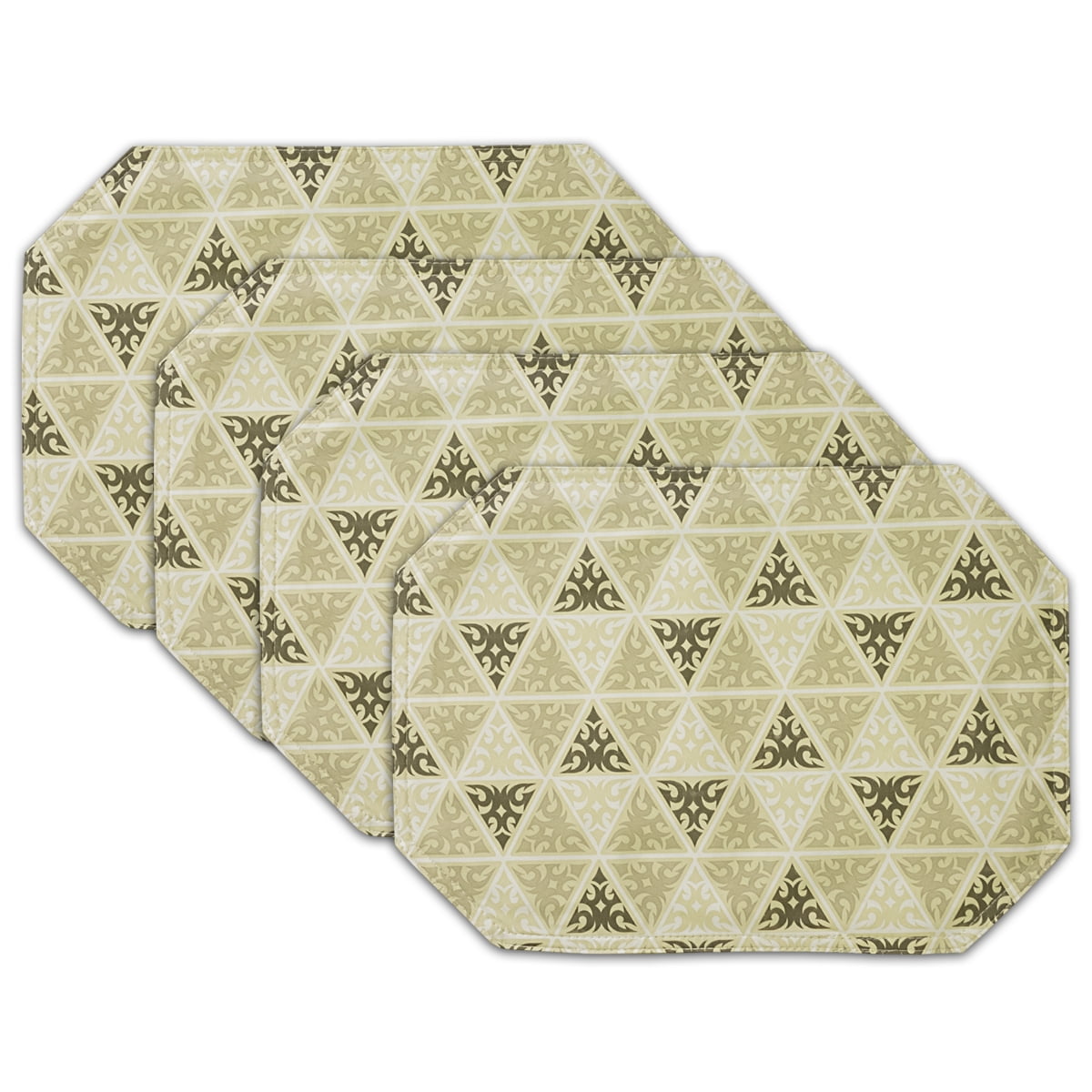 lintex home prism print vinyl kitchen dining table oblong