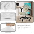 thumbnail image 4 of ZUXONGSY Sea Starfish Shells Office Chair Cover 2 Packs Office Desk Chair Covers with Elastic Bands Exquisite Chair Protector Easy to Install Suitable for Computer Chairs Office Chairs, 4 of 7