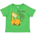 thumbnail image 3 of Inktastic My Oma Loves Me Boys or Girls Toddler T-Shirt, 3 of 5