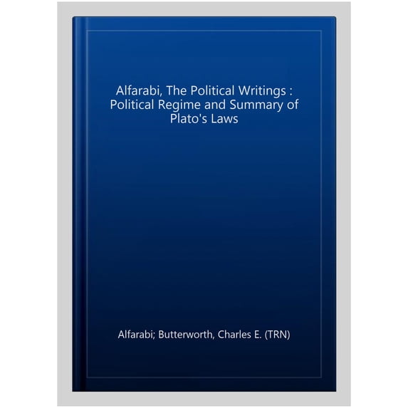 Pre-Owned The Political Writings: "Political Regime" and "Summary of Plato's Laws": VOLUME 2 (Agora Editions) Hardcover