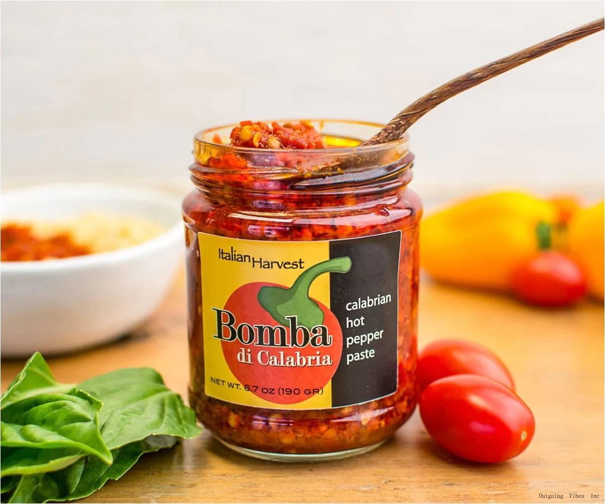 Savory Spice Calabrian Hot Pepper Paste Italian Harvest Bomba Di