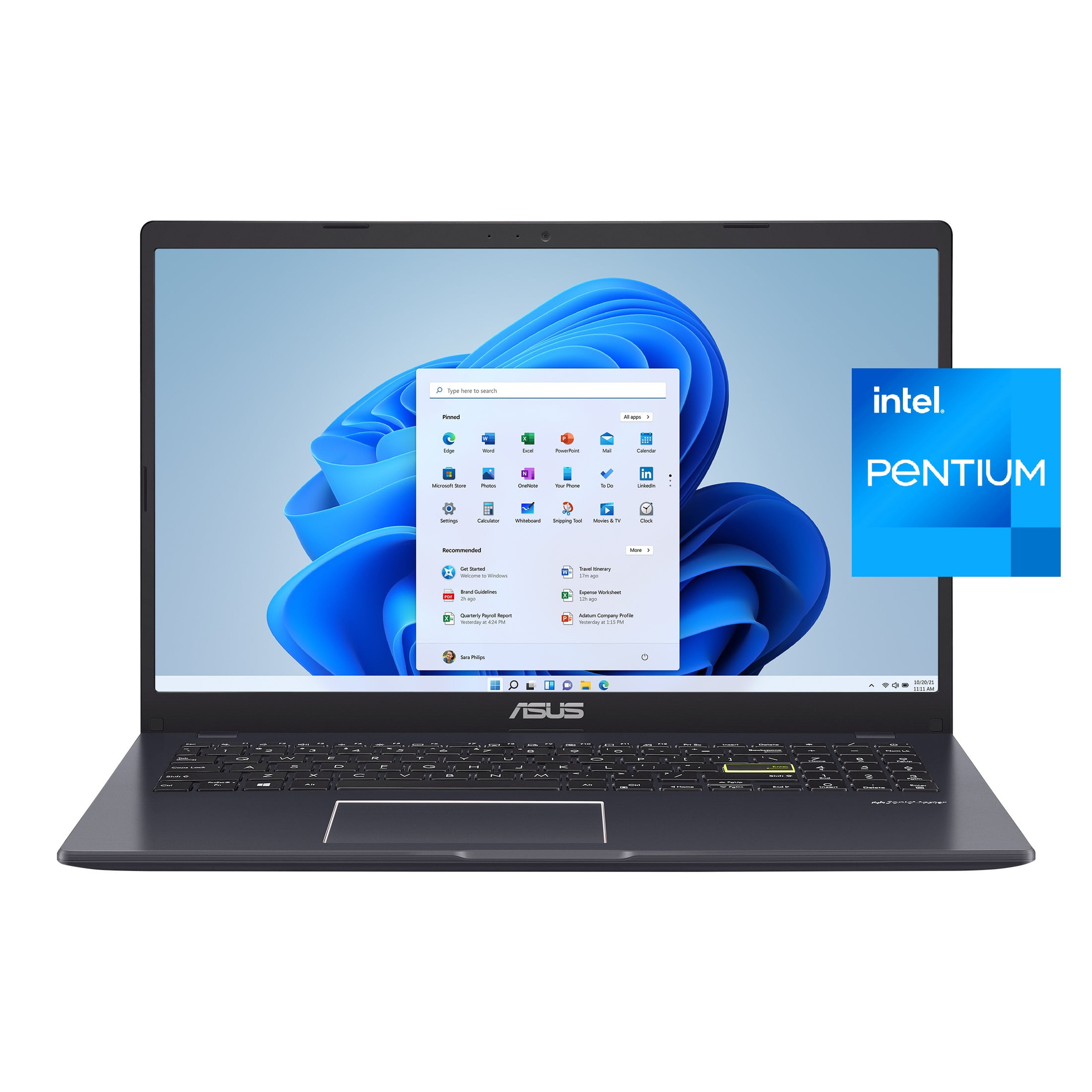 ASUS Ordinateur portable 14''FHD Pentium 4Go 128Go SSD Win11s