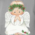thumbnail image 3 of CafePress - Christmas Cute Baby Angel Praying T Shirt - Womens Comfort Colors® Shirt, 3 of 4