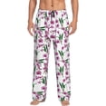 thumbnail image 1 of Balery Orchids Flowers Pantalones de pijama para hombre, pijama ultraligero, pantalón de descanso-Small, 1 of 6