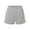 Athletic Heather, variant on 3787 Women's Cutoff Fleece Shorts-Heather Dust-M