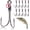1#-20pcs, variant on Live Shrimp Hook, 20pcs Double Fishing Hooks Live Bait Holder Shrimp Hooks for Bass Catfish Pike Trout Saltwater Freshwater