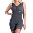 thumbnail image 1 of SONRYSE Slimming Body Shaper Postpartum Girdle for Stomach Body Slimmer Shapewear Fajas Bodysuit for Woman Fajas Colombianas Postparto para Mujer Ash Black 3XL, 1 of 5