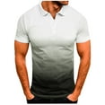 thumbnail image 1 of zuwimk Polo Shirts For Men Slim Fit,Men's Stain Resistant Short Sleeve Polo Shirts White,XXL, 1 of 4