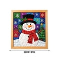 thumbnail image 4 of Kingfansion Fabric Art Kit, DIY 3D Christmas Fabric Poke Art Kit for Adults, Premium No-Sew Mosaic Wall Art & Craft Kits with Frame & Tools, Relaxing Handmade Art Project Gifts for Beginner, 4 of 6