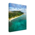 thumbnail image 2 of Trademark Fine Art 'Diamond Head Vertical' Canvas Art by Cameron Brooks, 2 of 3