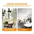 thumbnail image 3 of COOPHYA Floor Rug For Office Chair Polyester Coffee 1Pcs Simple and Chic, 3 of 6