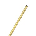 thumbnail image 1 of Tubo redondo de latón de 300mm, 7mm OD 0.5mm de grosor de pared, tubería de acero inoxidable sin costura, tubo recto de metal [0.28x0.02x12IN], 1 of 1
