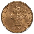 thumbnail image 2 of 1893 $10 Liberty Gold Eagle Coin MS-63 NGC CAC, 2 of 3