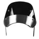 thumbnail image 2 of Deflector de viento protector para parabrisas de motocicleta, diseño Retro, accesorio Universal para motocicleta, color negro, 2 of 5