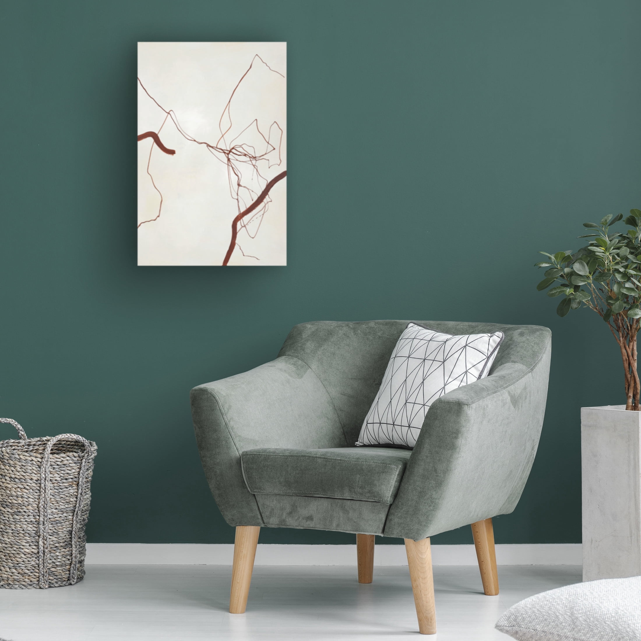 Canvas Wall Art - Design Fabrikken 'New Level' Wall Art for Living Room, Bedroom, or Office Décor by Trademark Fine Art - 16 x 24 Inches