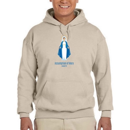 Assumption Of The Virgin Mary Hoodie Men -Image by Shutterstock Male 4X-Large