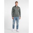 thumbnail image 2 of Sam Houston State Bearkats Reebok Mens Dark Gray Textured Qtr Zip Pullover, 2 of 5