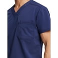 thumbnail image 5 of Scrubstar Men's Ultimate Stretch Antimicrobial Fabric Technology V-Neck Tuck In Scrub Top WD854A, 5 of 6