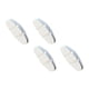 thumbnail image 1 of 4 pastillas de freno resistentes para bicicleta, repuesto de aleación de aluminio. Blanco, 1 of 9