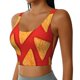 thumbnail image 2 of Balery Tortilla chips Sujetadores deportivos con espalda cruzada para mujer, acolchados, sin costuras, de alto impacto, ideales para yoga, gimnasio, entrenamiento y fitness.-Medium, 2 of 8