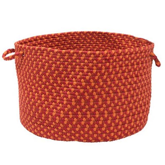 Montego MG79A018X018 Montego - Bonfire 18 in. x 12 in. Utility Basket Rug